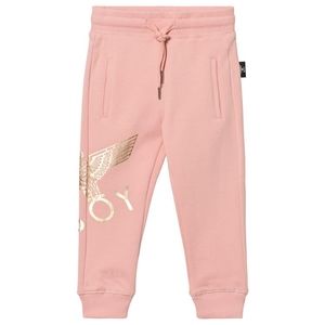 BOY LONDON pants pink gold eagle sweatpants jogger